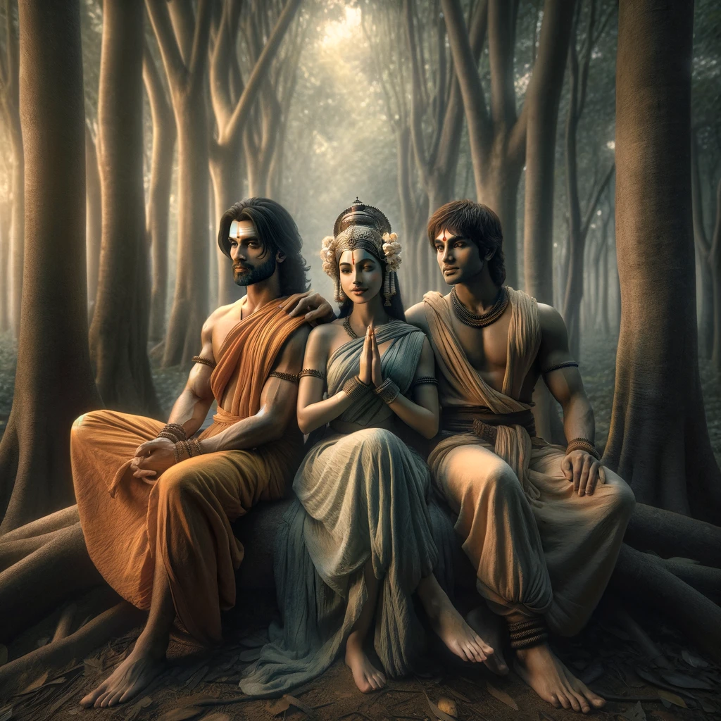 Rama Sneaks Away at Night